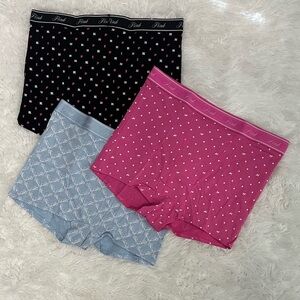 Victoria's Secret PINK Boyshorts Bundle